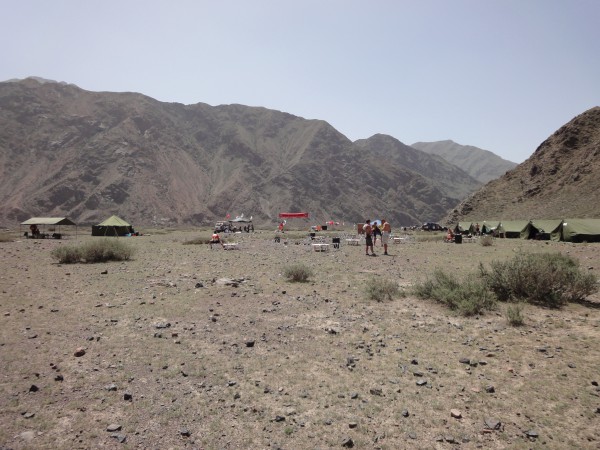 Arrived the campsite