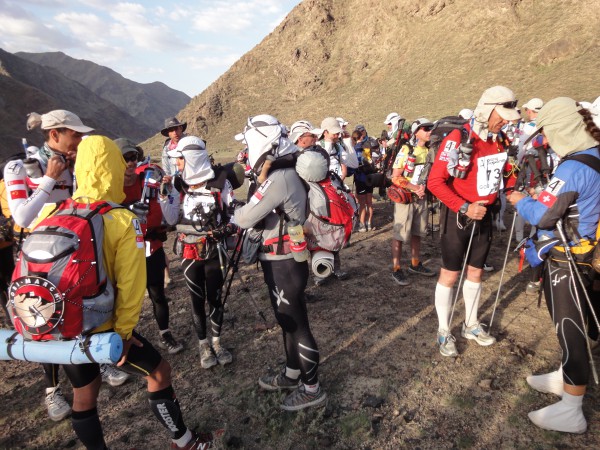 Waiting for starting of the day 3 race