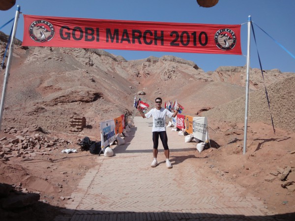 I finihsed the day 4 race