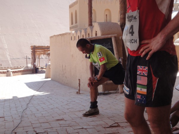 George was cooling down himself