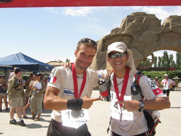 Ryan and the strong guy from France